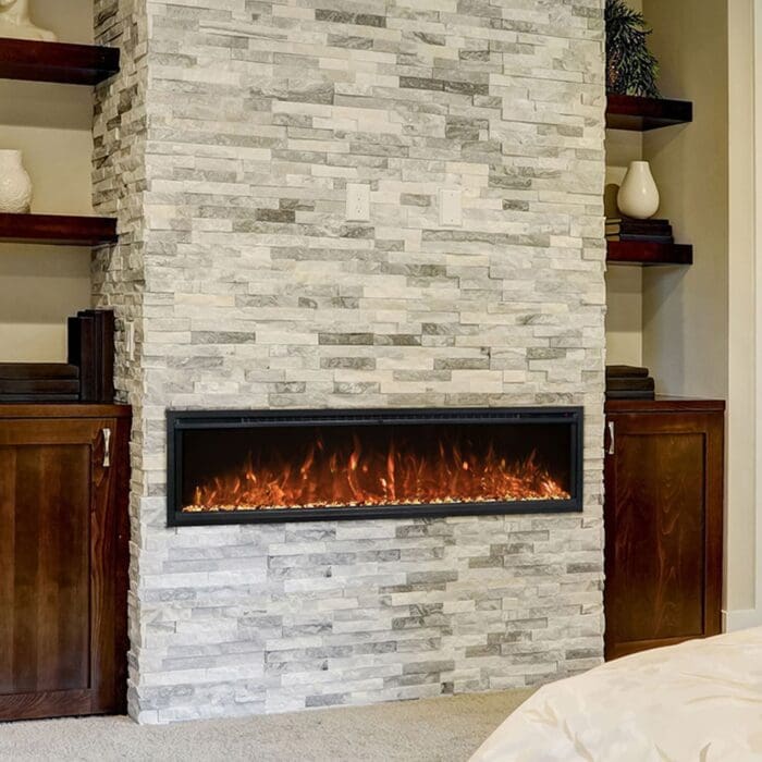 Spectrum Slimline-50in - No Logs Shown - Modern Flames